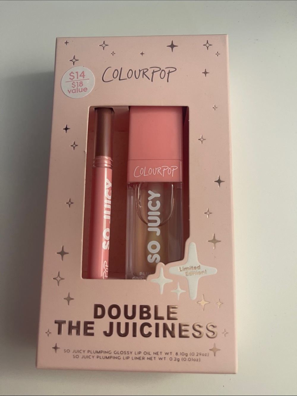 ColourPop So Juicy Double The Juiciness Lip Set - Pink